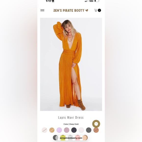 Lapis Maxi dress - Picture 1 of 10